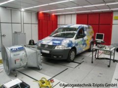 Autogas Abgastest